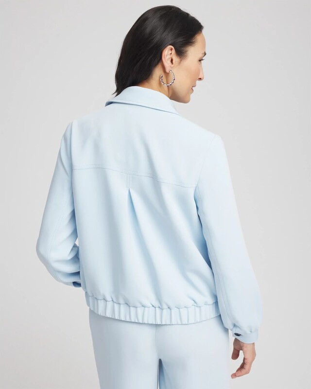 Georgette Crepe Shacket - image 3